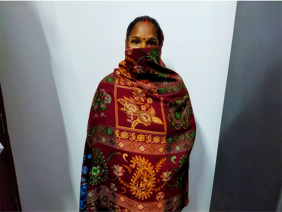 Manju Devi, Asha worker at Padrauna, Uttar Pradesh