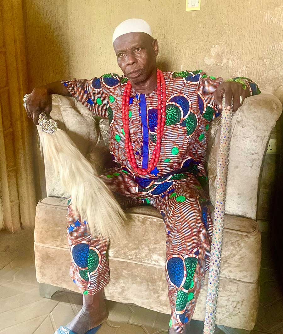 The Olu of Igbosoro, W.Kehinde Agbuga Credit: Adesewa Adelaja