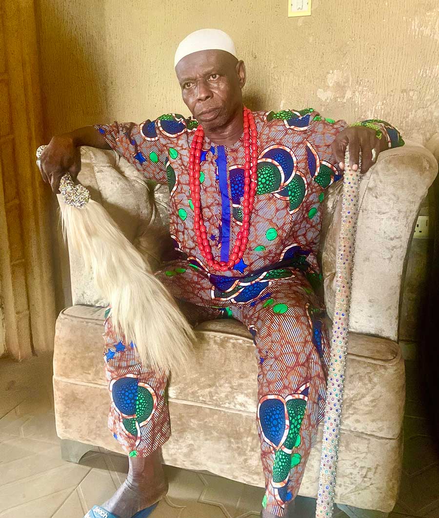 The Olu of Igbosoro, W.Kehinde Agbuga Credit: Adesewa Adelaja