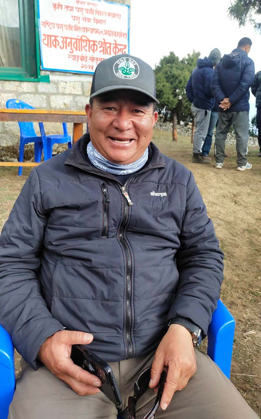 Pemba Tshiring Sherpa, a local from Khumjung, Solukhumbu. Credit: Chhatra Karki