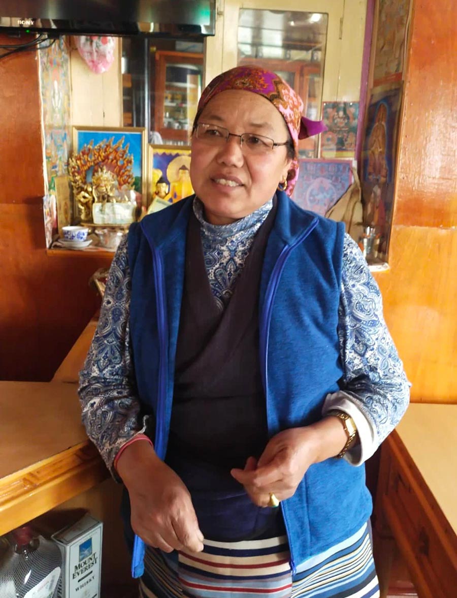 Temba Sherpa, a local from Khunde, Solukhumbu. Credit: Chhatra Karki