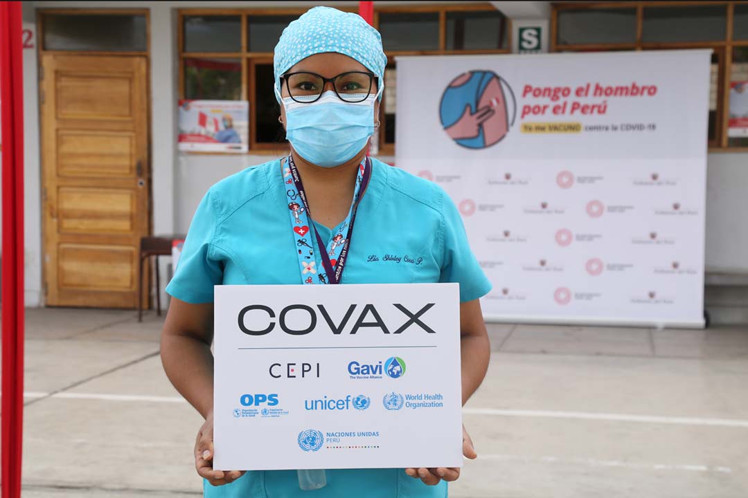 Envoi de COVAX au Peru Credit: © UNICEF/UN0433760/Vilca