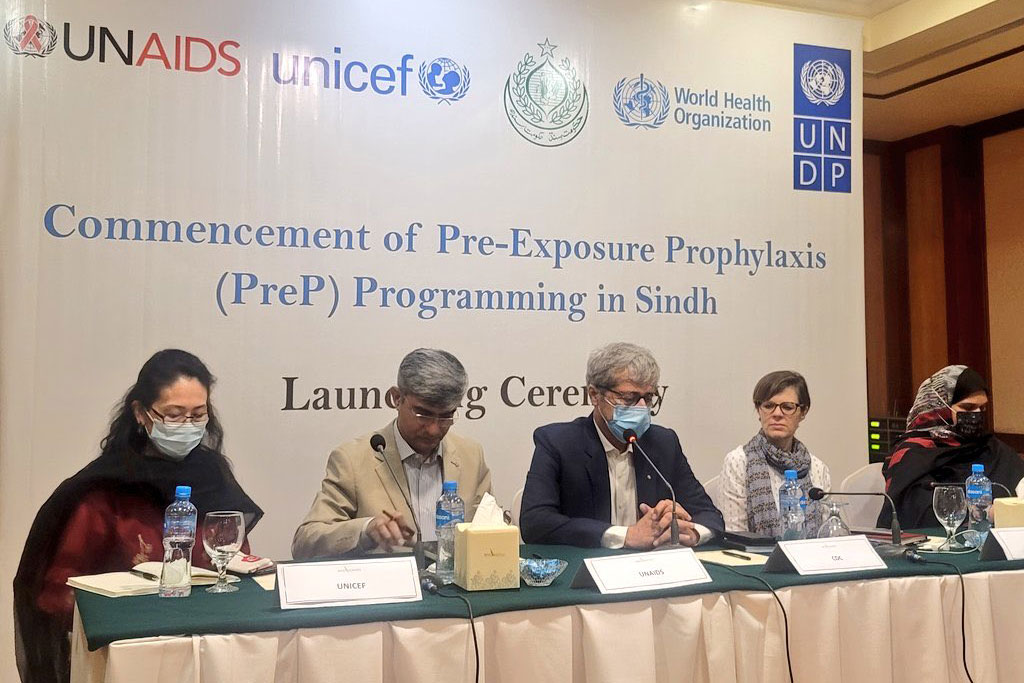 Commencement of a game-changing programme against HIV in Ratto Dero, Pakistan. Photo credit: Saadeqa Khan