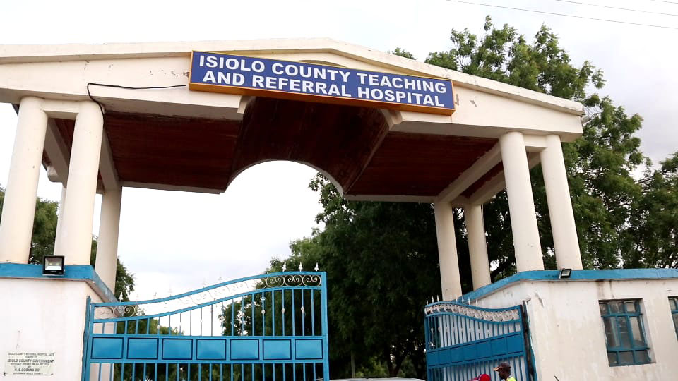 The Isiolo County Teaching and Referral Hospital.