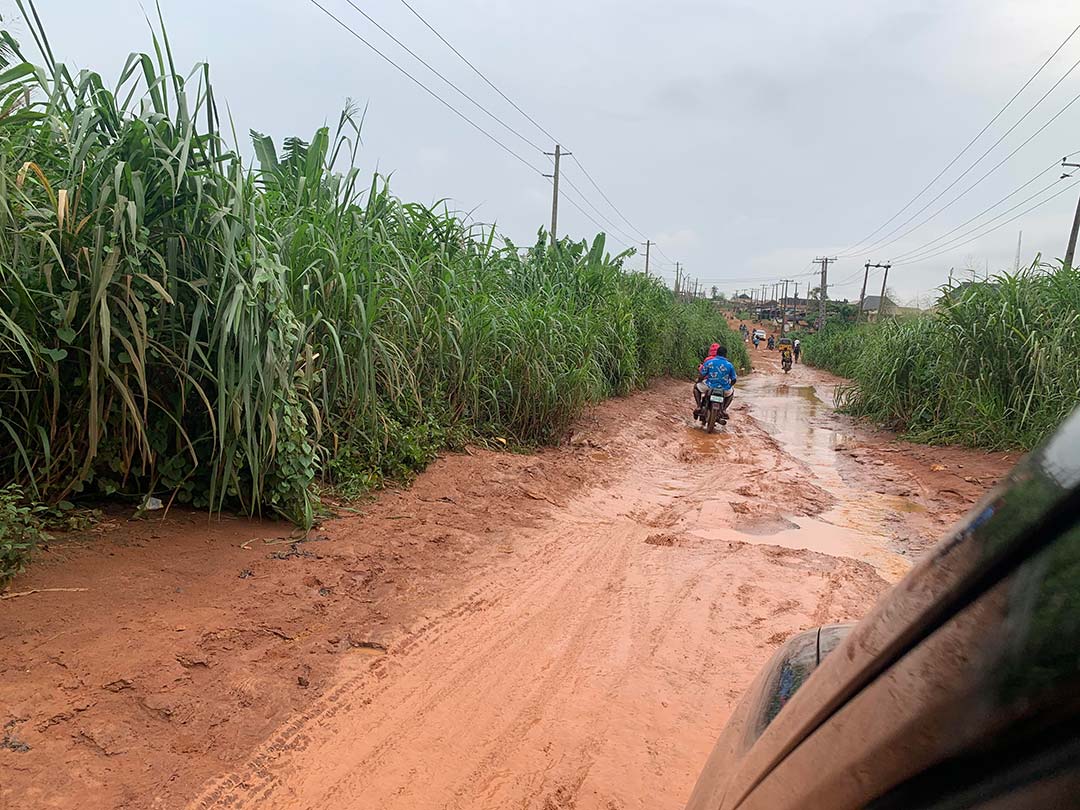 The road to Igbosoro. Credit: Adesewa Adelaja