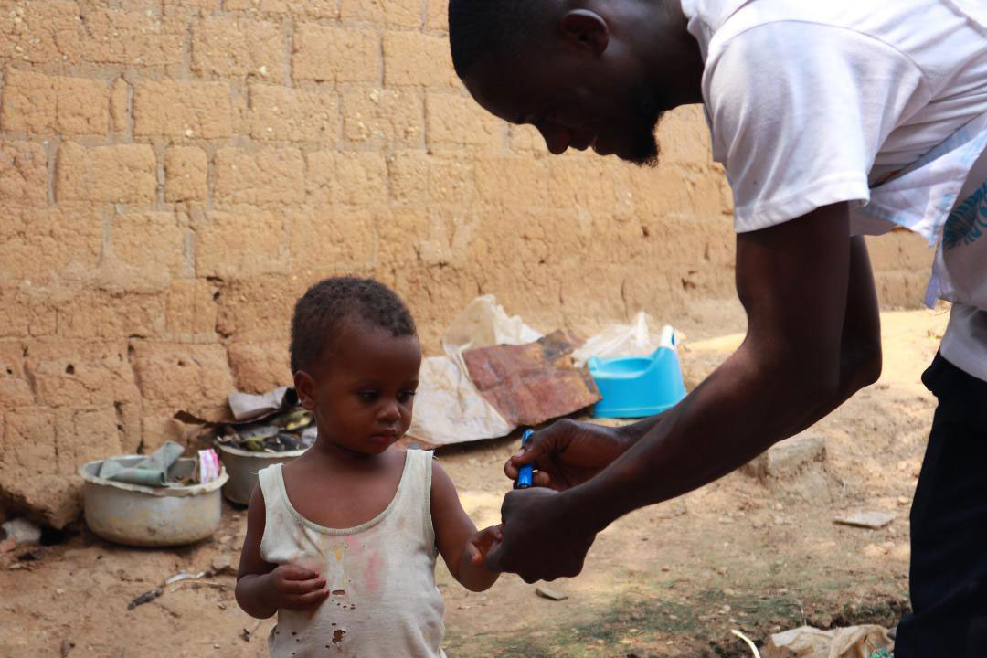 Vaccination contre la polio