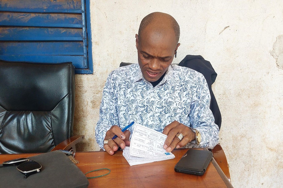 Tiemoko Traore, Gestionnaire du centre Mabilé au compte de la Direction régionale du développement social de Bamako