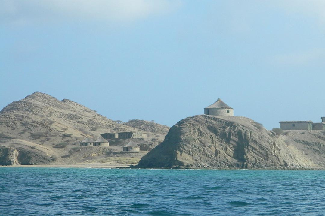 Desie - an Eritrean island inhabited by 160 residents. Credit: MOI/ Eritrea and Yosief Abraham Z.