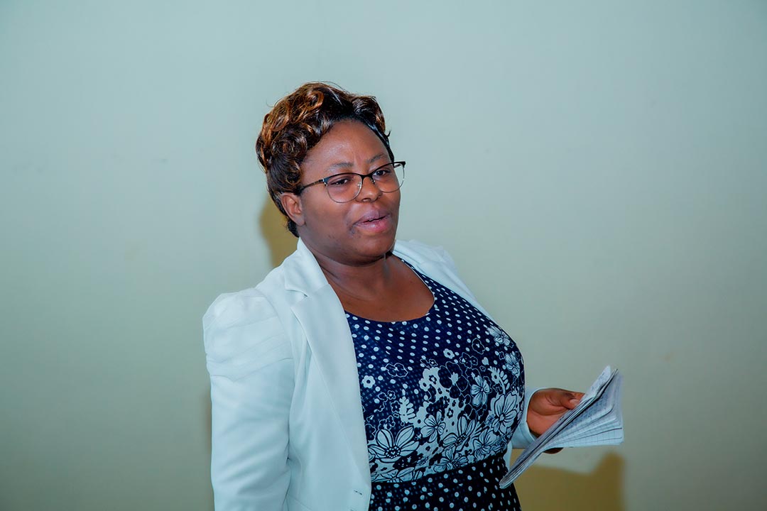 Dr Belle Louise Iriwacu, directrice adjointe du Programme élargi de vaccination. Crédit : Diane Ndonse