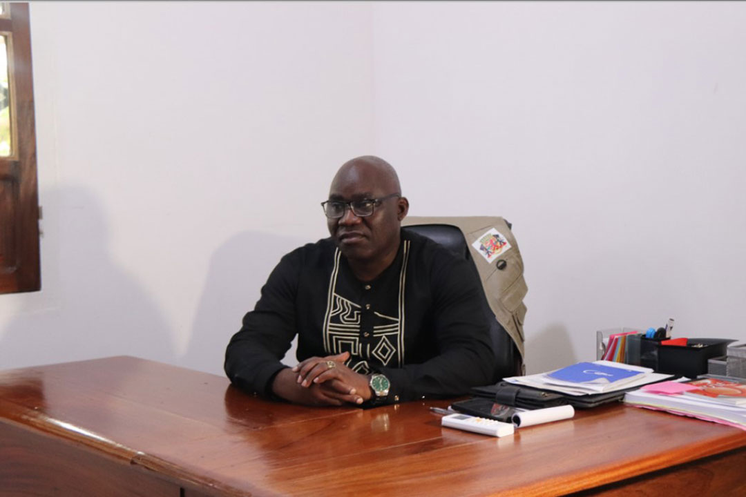 Dr Jean Mermoz Youndouka. Crédit : Rosie Pioth