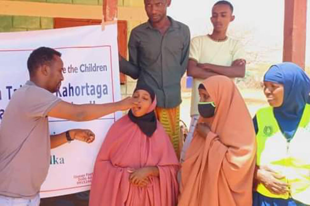 Oral Cholera VaccinesOCV campaign. Credit: Somali region health bureau