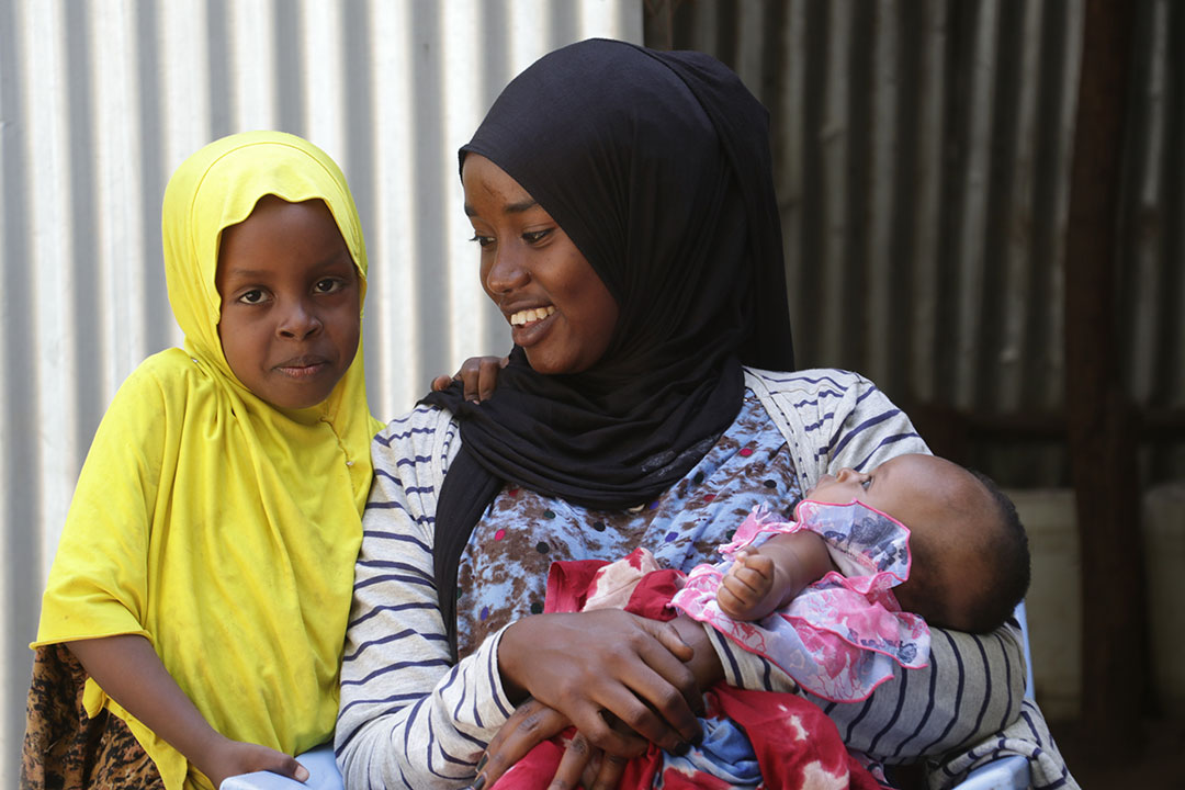 Chukulisa Molu Adi, a young mother of two. Credit: Allan Kiprotich Cheruiyot