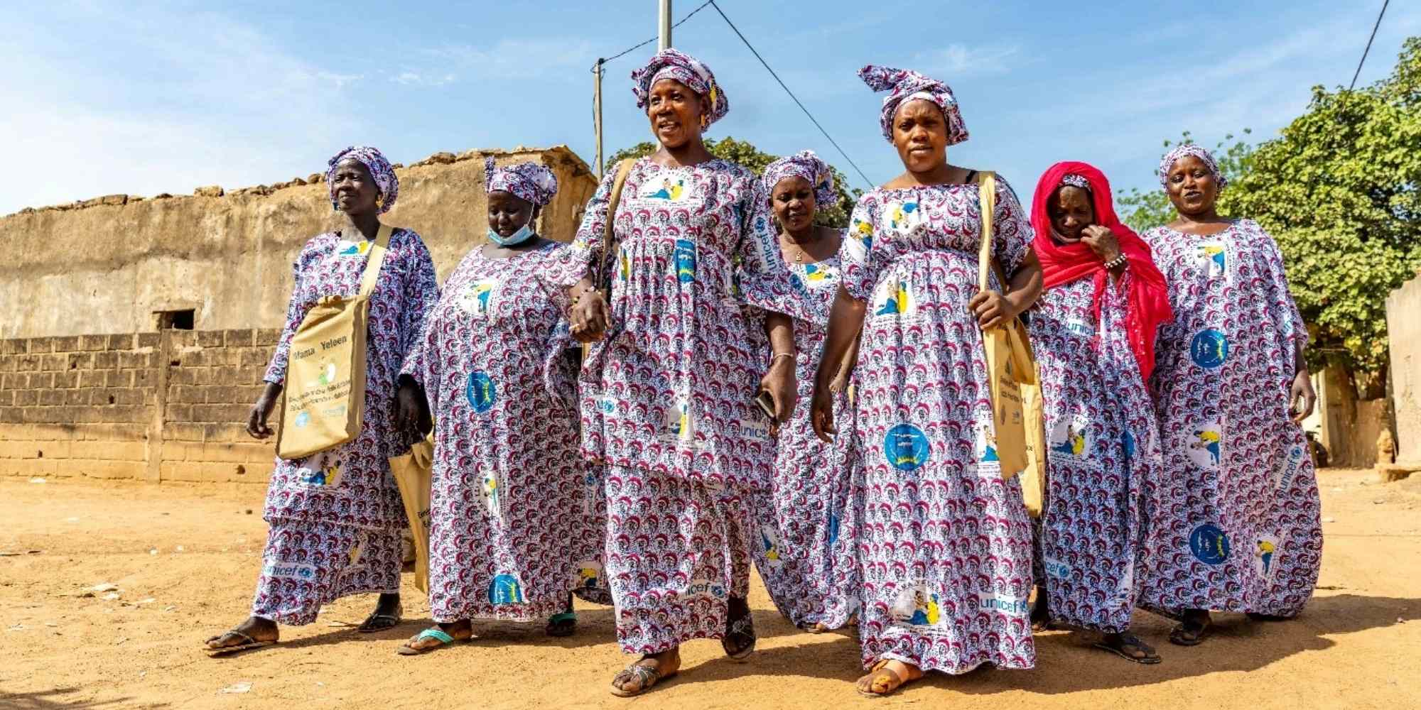 Les Mama Yeleen jouent un rôle essentiel dans l'amélioration de la santé publique au Mali. Crédit : UNICEF-Mali
