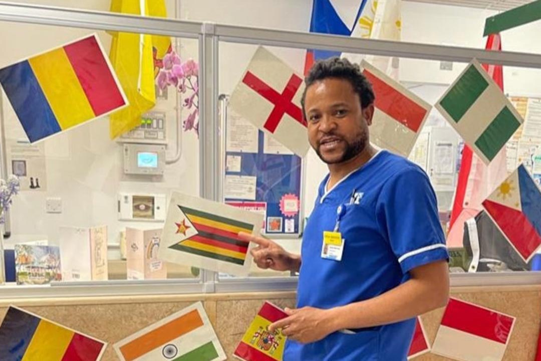 Zimbabwean nurse Setfree Mafukdize relocated to the United Kingdom in 2021. He says prospects for nurses in his country are "really low". Copyright: Photo courtesy of SciDev.Net. Credit: Setfree Mafukdize
