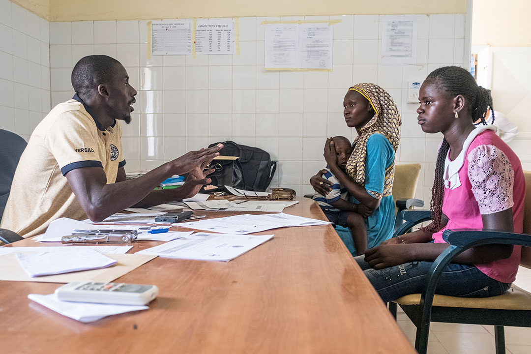 Pane Diop, a member of the vaccination team at Meckhe Health Center in Meckhe, Senegal. Gavi/Ricki Shryock