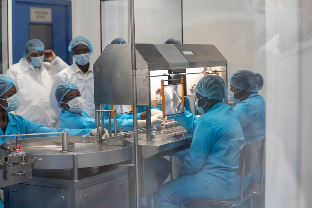 An early stage vaccine facility based in Accra, Ghana. Credit: Gavi/2023/Michael Aboya