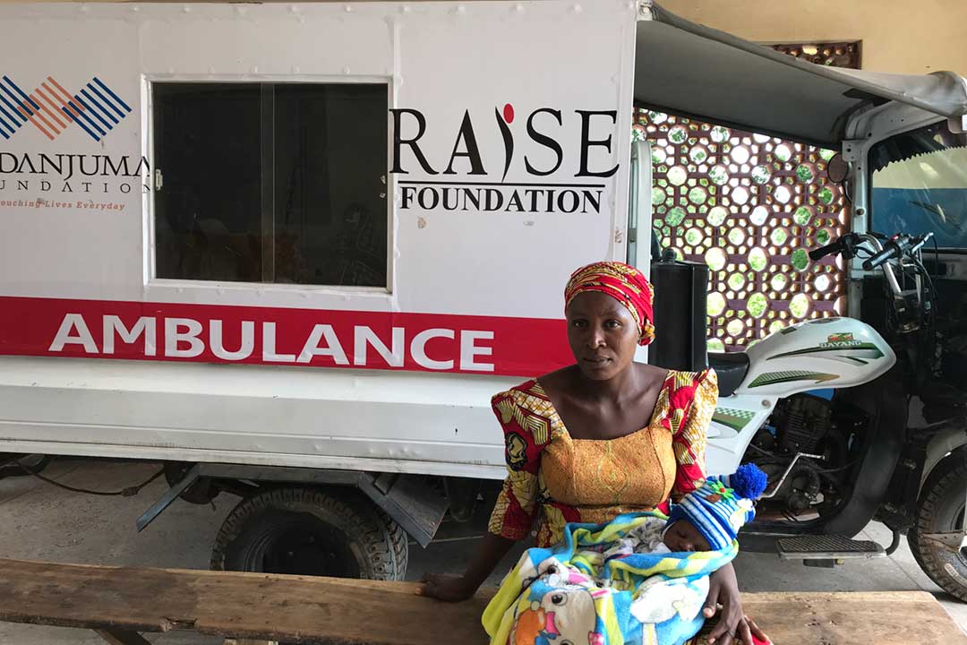 Rachel Jacob, a beneficiary of the tricycle ambulance intervention. Credit: Royal Ibeh