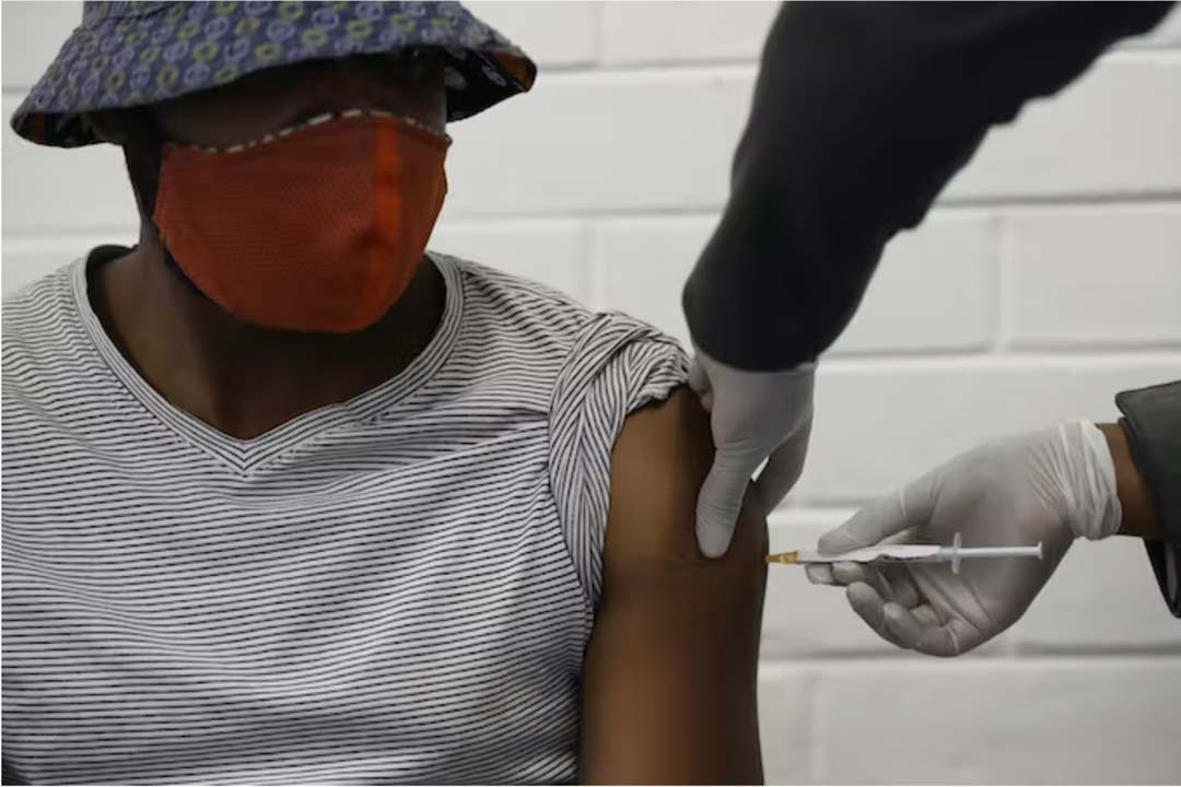 Intent to vaccinate cannot be used to predict uptake. Siphiwe Sibeko/POOL/AFP via Getty Images