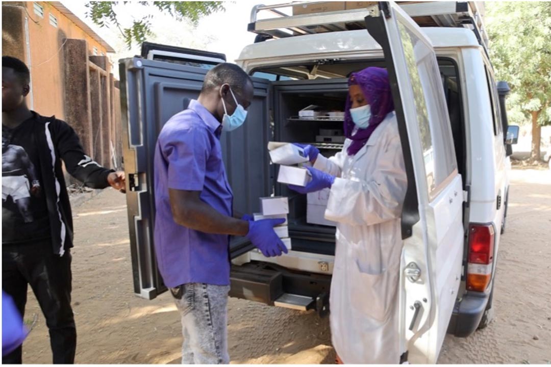 The Vaccine Land Cruiser made access to the Lena district in Burkina Faso possible.