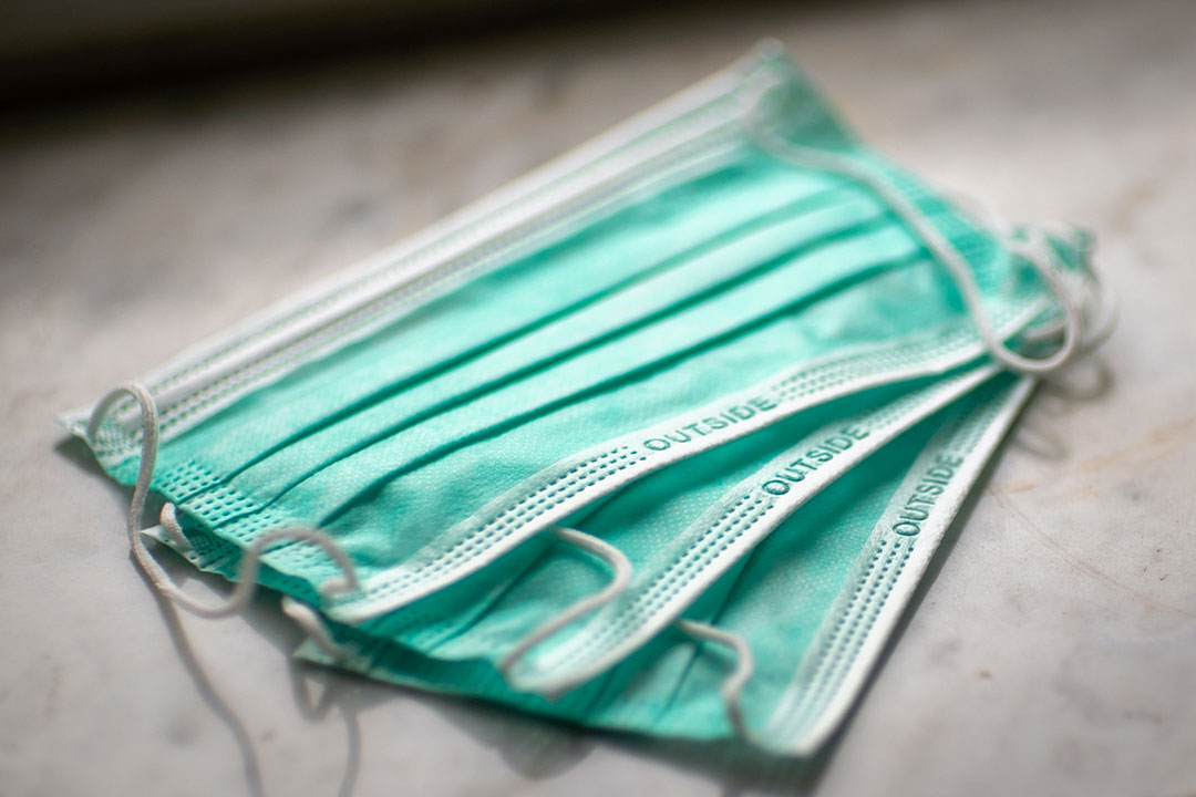 Protective masks. Photo by Mika Baumeister on Unsplash