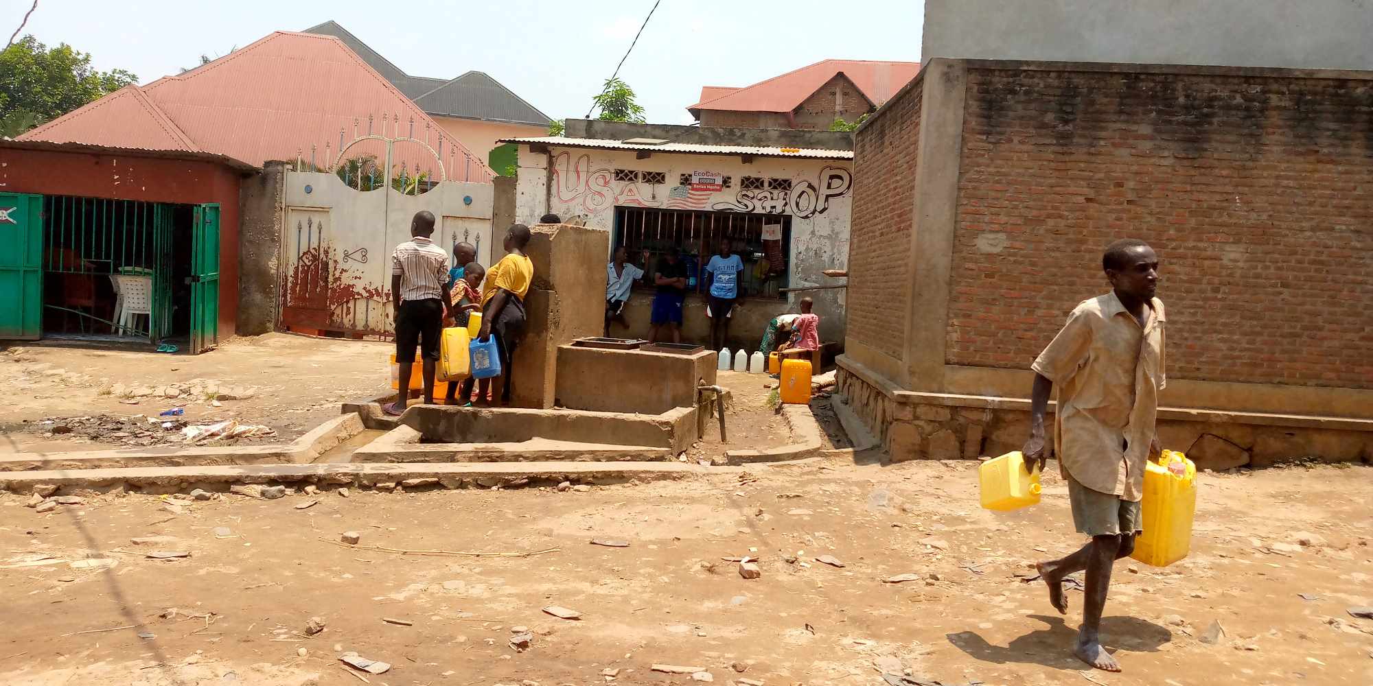 Robinet public du quartier Nyabagere de la zone Gihosha en commune Ntahangwa. Crédit : Diane Ndonse