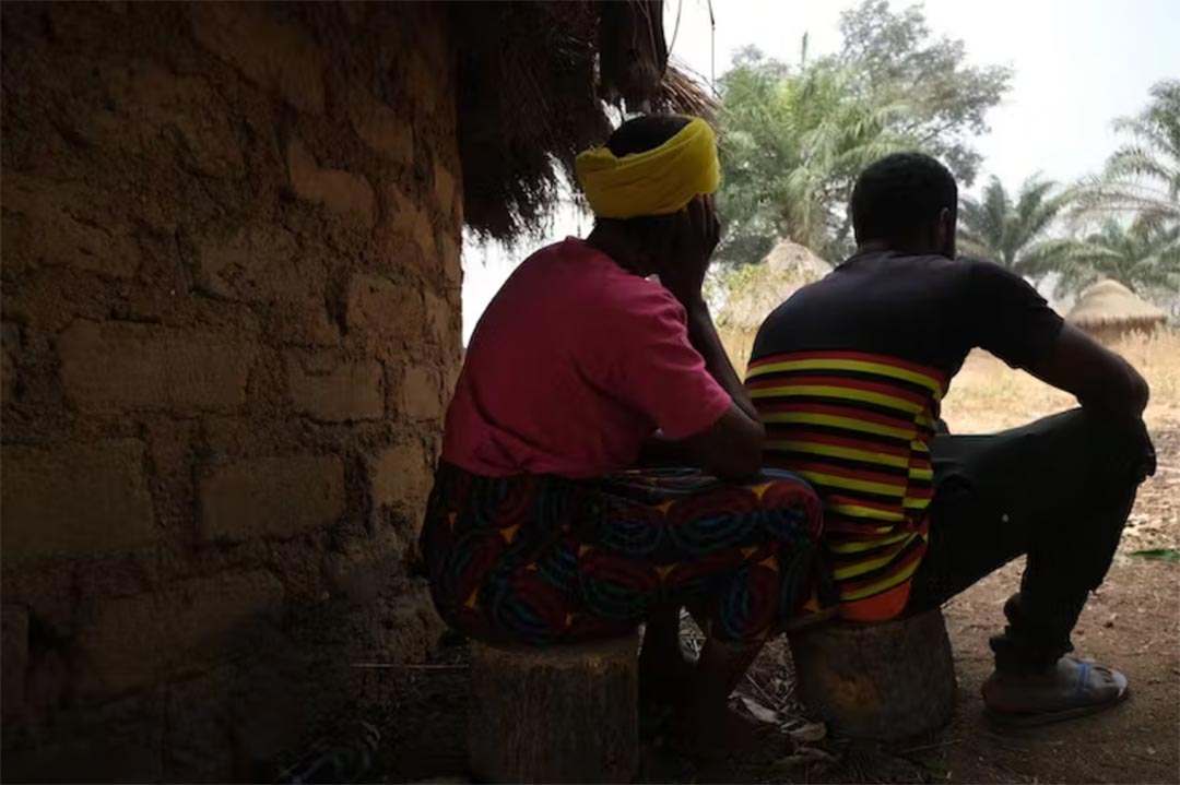 Rural women in Nigeria negotiate healthcare decisions with their partners. Credit: Kola Sulaimon/AFP via Getty Images