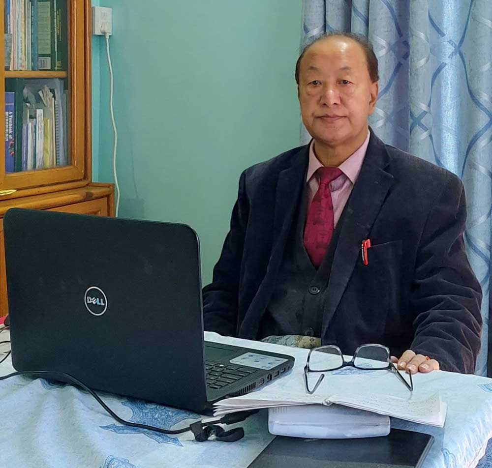 Prof. Dr. Jeevan Bahadur Sherchand, Former Research Director, Institute of Medicine, Tribhuvan University, Teaching Hospital, Kathmandu. Credit: Chhatra Karki