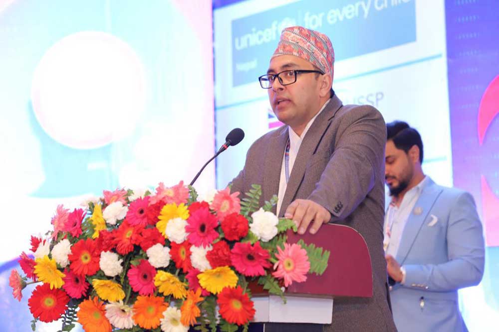 Dr. Meghnath Dhimal, Chief of Research Section at National Health Research Council, Kathmandu. Credit: Chhatra Karki