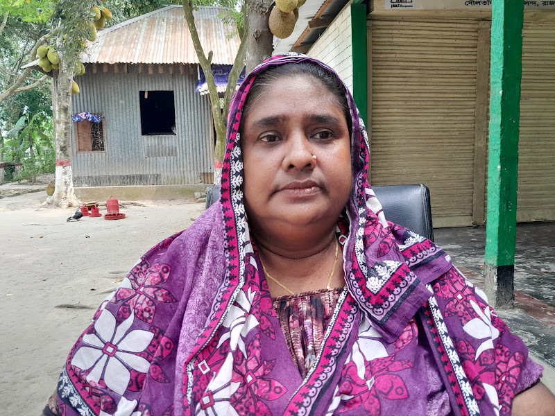 Farida Parvin, a leader of the Daulatdia brothel community and President of the Underprivileged Women and Children Development Organisation. Credit: Mohammad Al Amin
