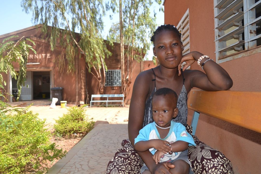 Nafissatou Diallo and her son, Angel. Credit: Abdel Aziz Nabaloum