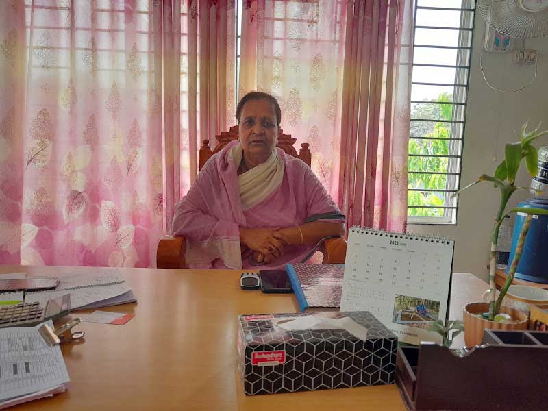 Morjina Begum, Executive Director of Mukti Mahila Samity (MMS). Credit: Mohammad Al Amin