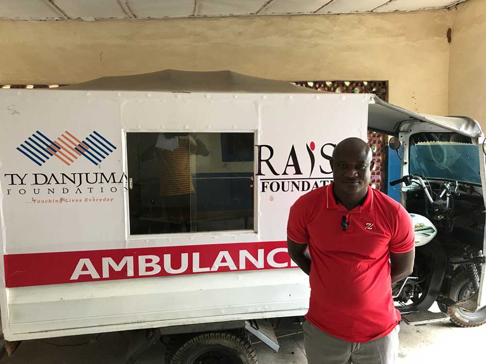 Moses Yisa, Officer-in-Charge of Rural Health Centre,Lemu. Credit: Royal Ibeh