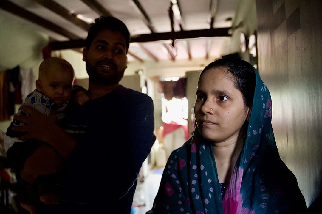 “We didn’t give it because we were scared,” said Dinaz, mother to Usman. Credit: Gavi/2023/ Prakhar Deep Jain