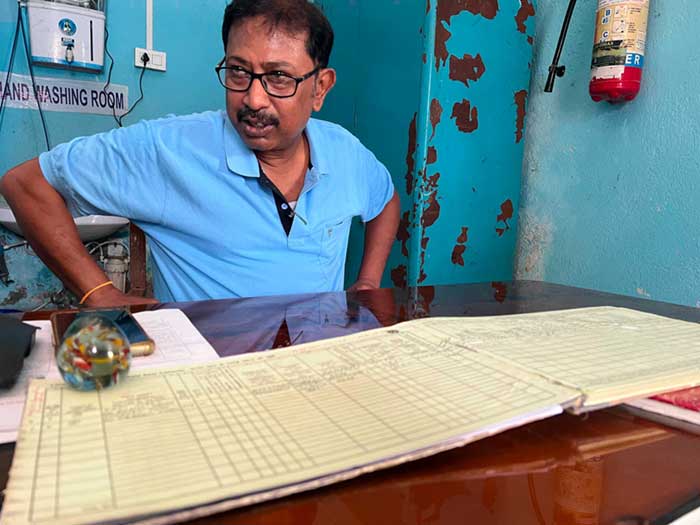 Local health worker Uttam Sarkar says that searching for active cases of PKDL has decreased, and government funding for tracking efforts has dried up.