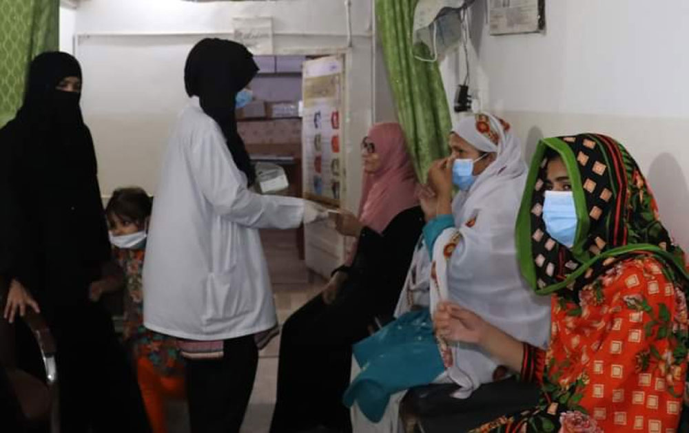 An e-clinic established by Sehat Kahani in Sindh province of Pakistan. Credit: Sehat Kahani