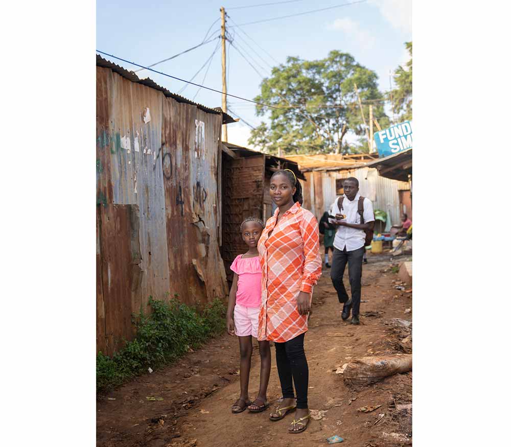 Viola, 30, a cybercafé owner  Kibera, Kenya  Photographer: Kelvin Juma