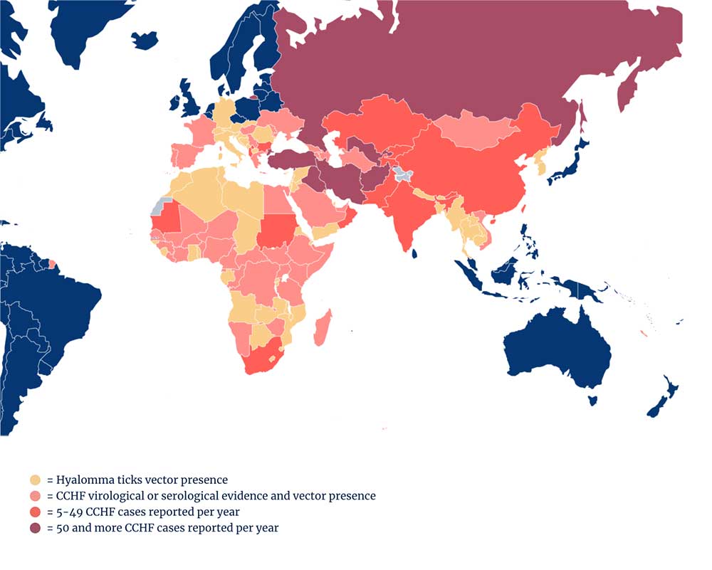 Map information compiled from WHO.int. Last updated September 2022