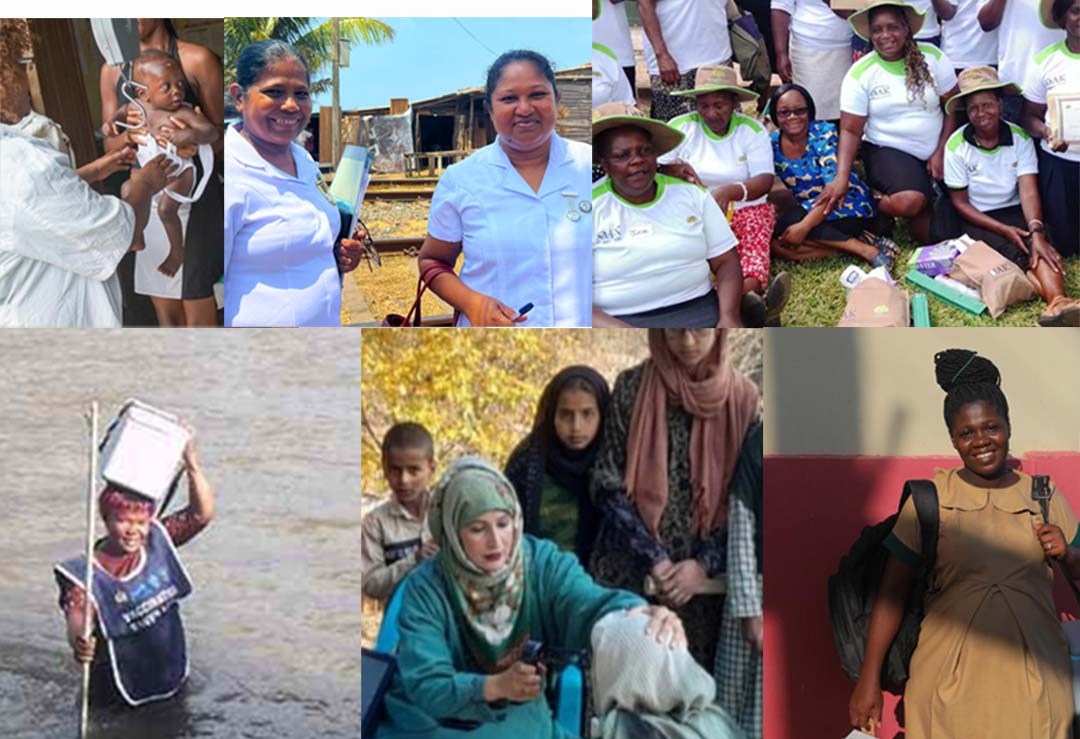 For International Women's Day VaccinesWork has published articles spotlighting women community health workers