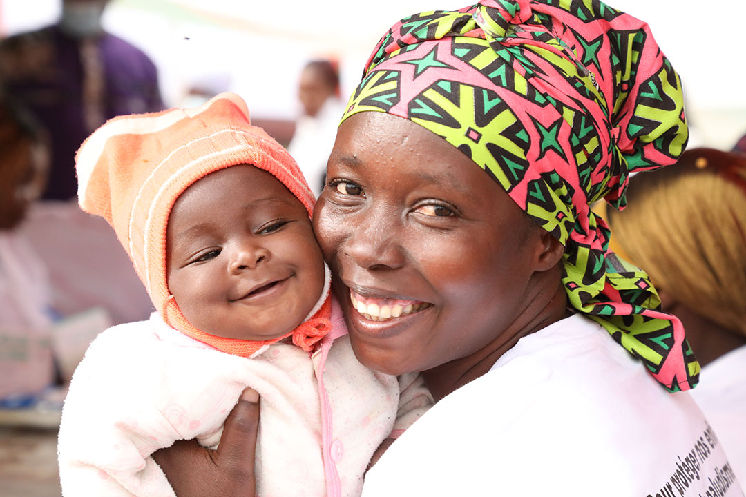 Malaria vaccination in Burkina Faso. Gavi/2024/Arnauld Yalgwueogo