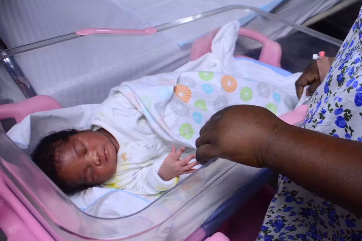 Babies born with colistin-resistant bacteria may have a higher chance of acquiring future drug-resistant infections. Olukayode Jaiyeola/NurPhoto