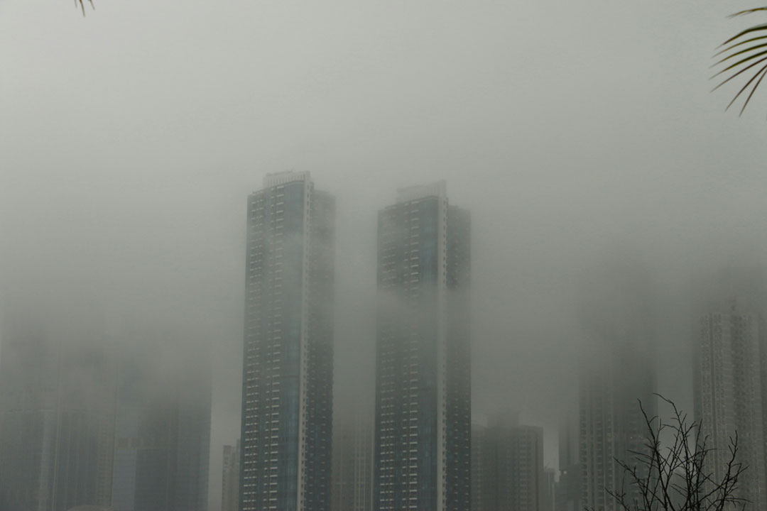 Breathing in PM2.5 for even a few hours, and up to a few days, results in more than one million premature deaths occurring worldwide every year. Credit: Kdwk Leung on Unsplash
