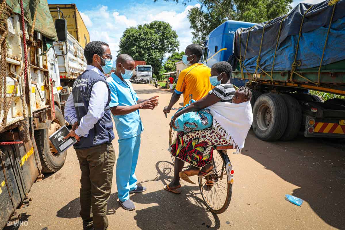 Vaccination contre la poliomyélite au Malawi - 24 mars 2022 – Crédit : OMS/AFRO