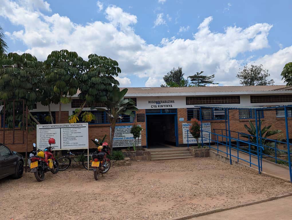 A front view of Kinyinya Health Centre. Credit: Hudson Kuteesa