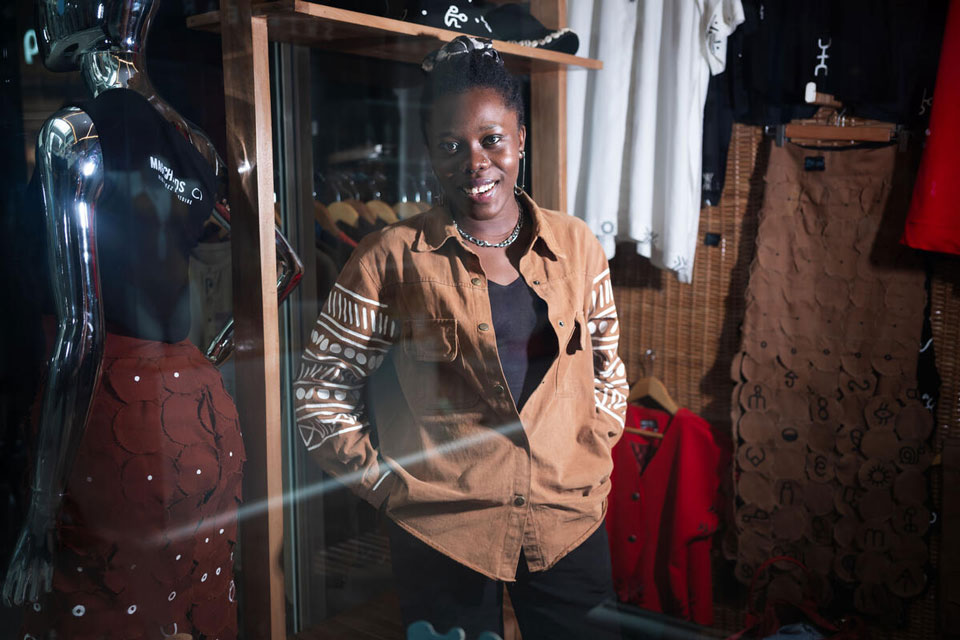 Alida, fashion designer, 25. Abidjan, Ivory Coast. June 2025. © Newsha Tavakolian / Magnum Photos