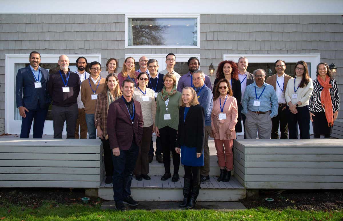 At a Cold Spring Harbor Laboratory conference center in late 2023, nearly two dozen researchers convened for the Banbury Exposomics Consortium. The group’s goal was to define the budding scientific discipline of exposomics. Visual: C. Brukin/CSHL