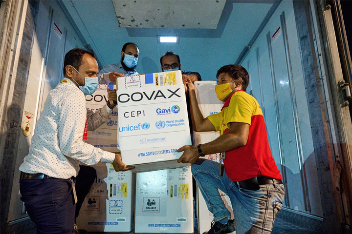 Bangladesh receives its first shipment of COVID-19 vaccines