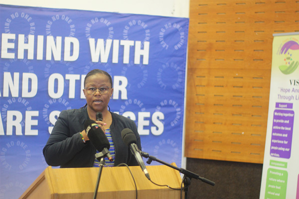 Ministry of Health's Director Clinical Services, Dr Lucy Mapota-Masoabi.