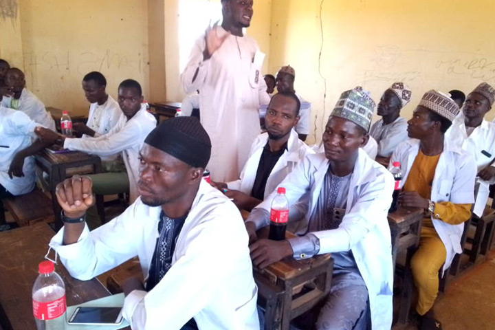 Many local health workers were recruited to help tackle the outbreak in Kebbi Credit MSF