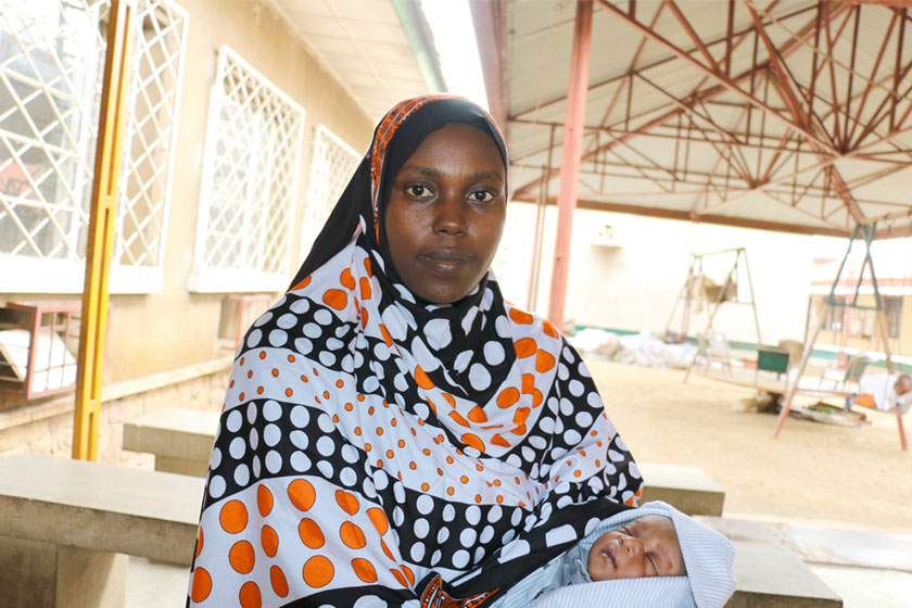 Mugisha Safia a 36-year-old mother. Photo by Moses Havyarimana