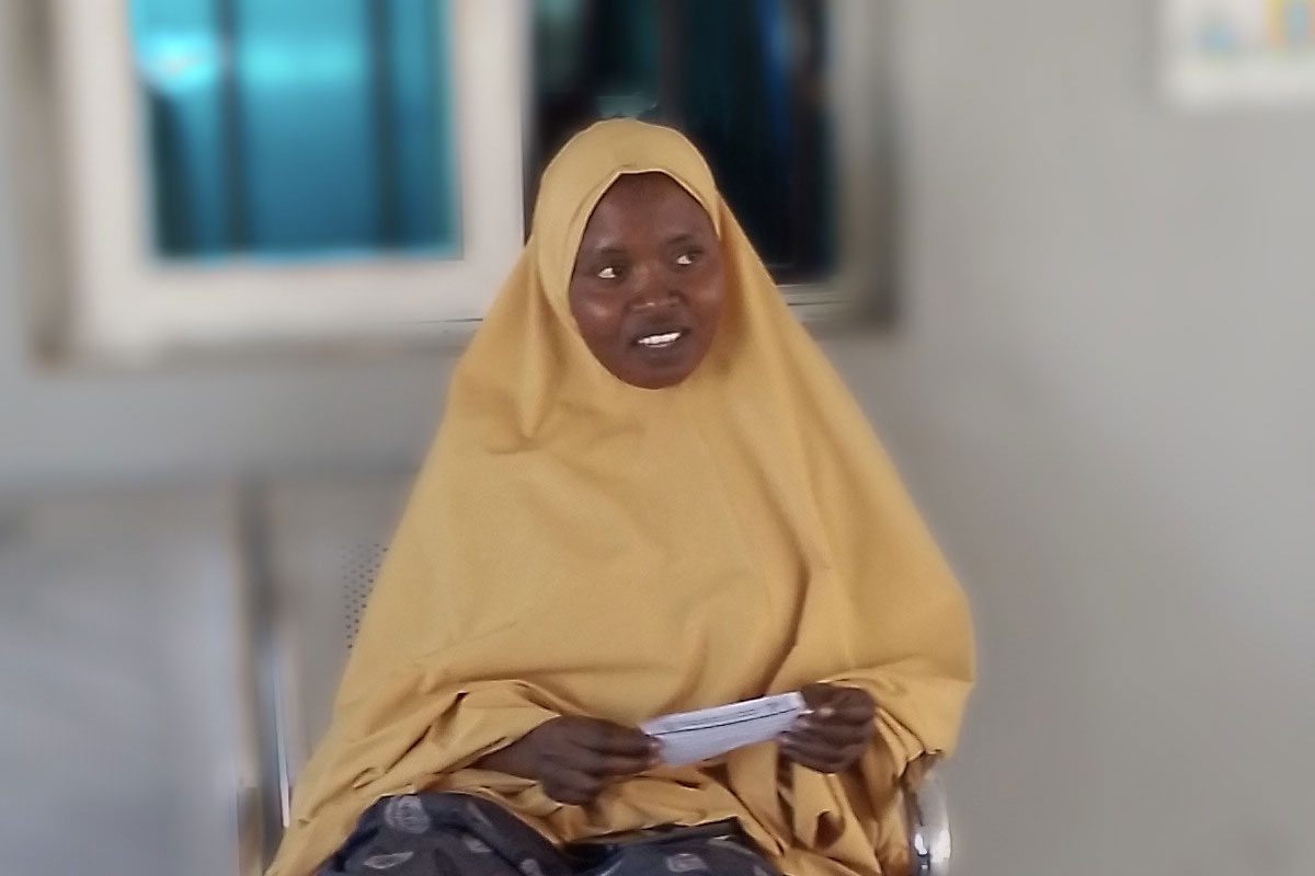 Saratudin Banu, mother of four. Credit: Jesusegun Alagbe
